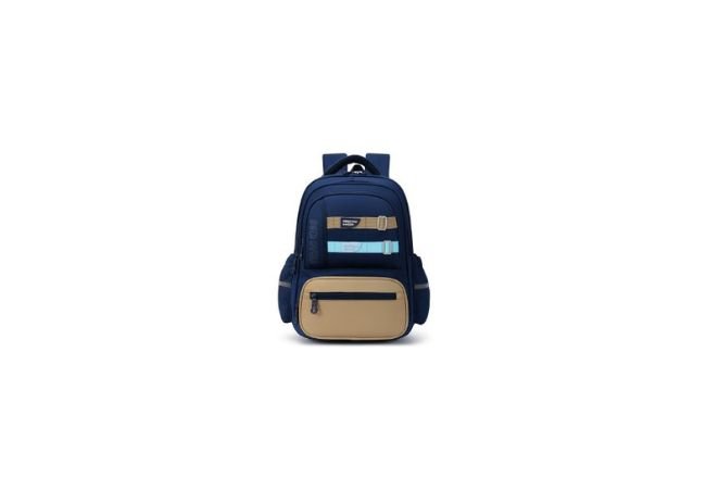 ZG-2627 Durable Lightweight Kid School Bag-Bluish brown
