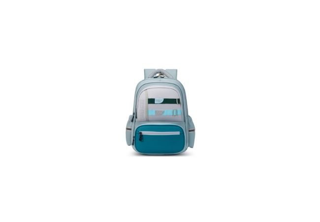 ZG-2627 Durable Lightweight Kid School Bag-Grayish Green