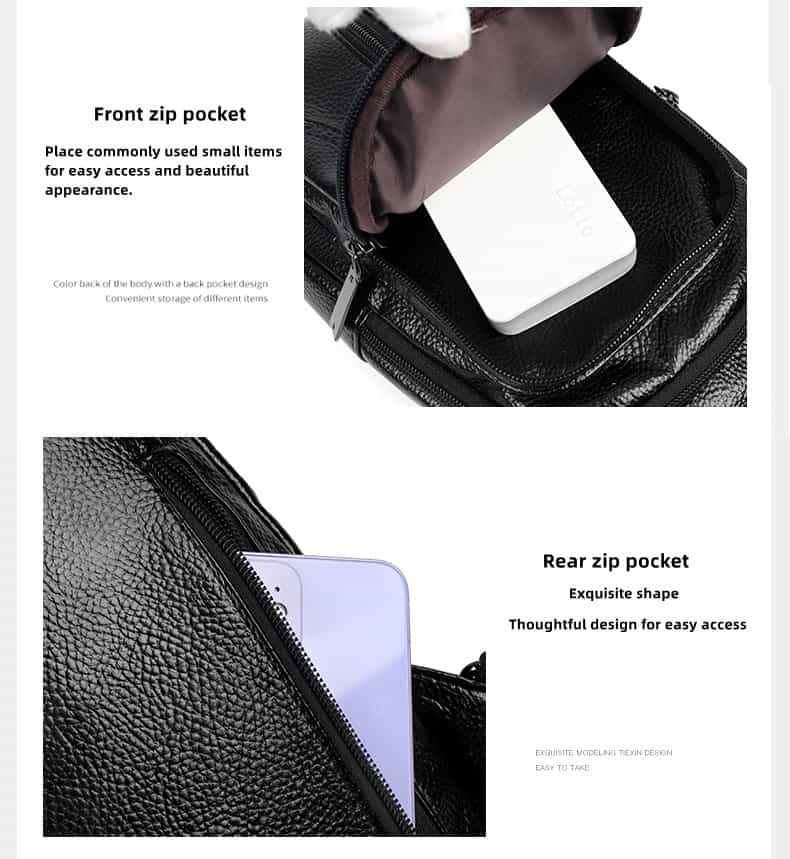 AXDS-753 Front Zip Pocket
