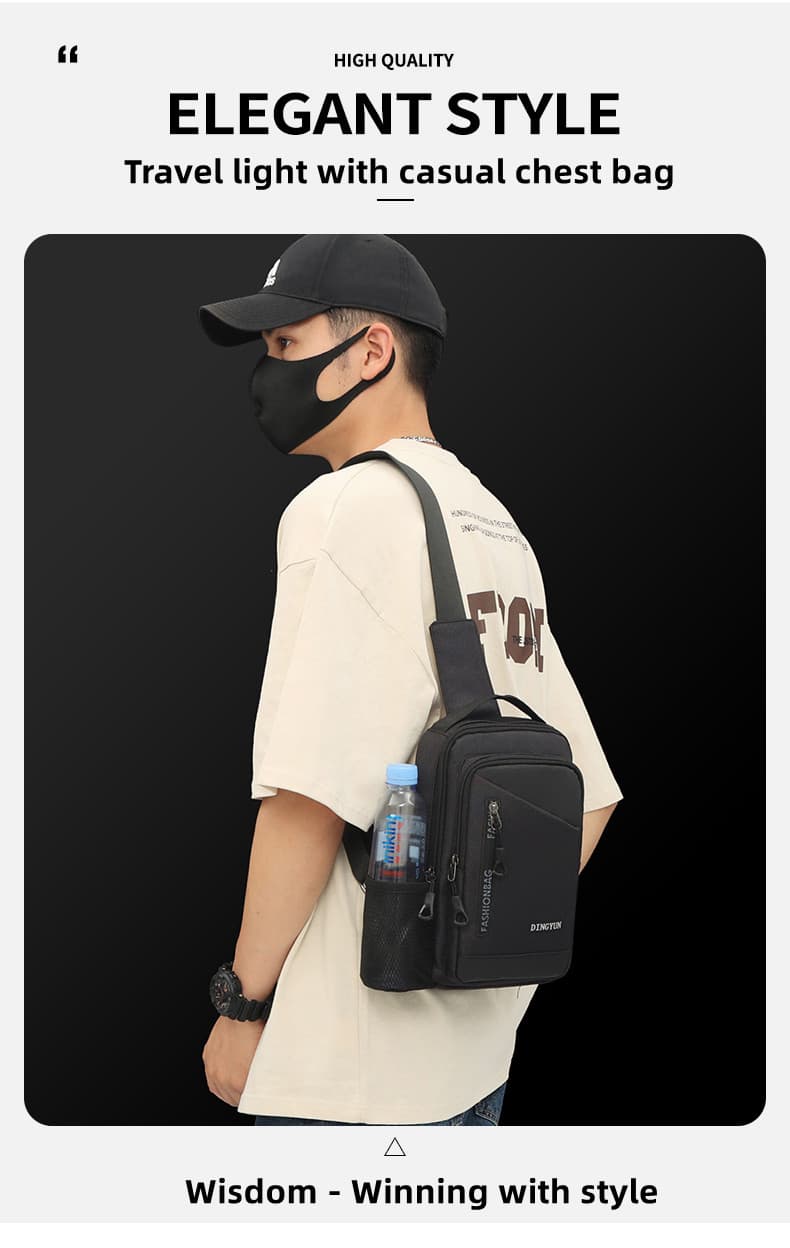 DX-615 Men's Chest Bag