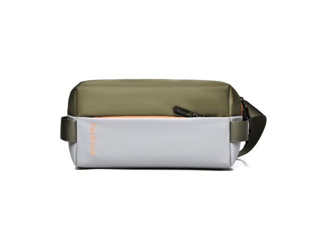 DXYZ-0344 Green-White Anti Theft Chest Bag