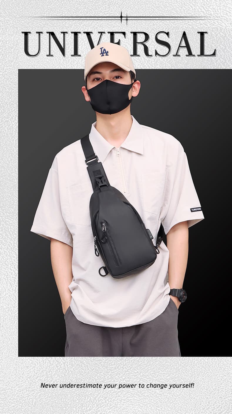DY-604 USB Charging Chest Bag