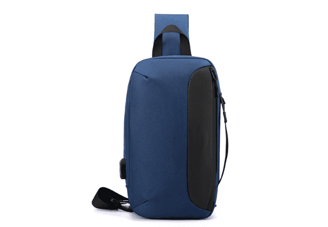 LH-186 Blue Travel Sling Chest Bag