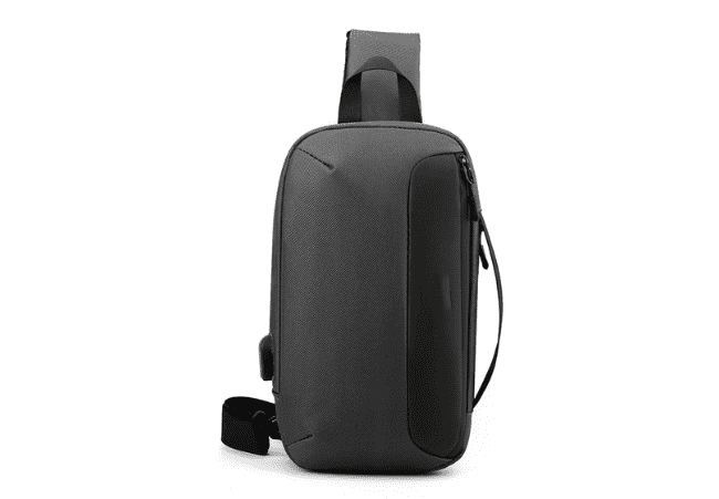 LH-186 Grey Travel Sling Chest Bag