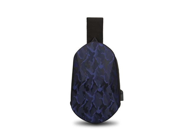 Remoid Blue Camouflage Sport Chest Bag