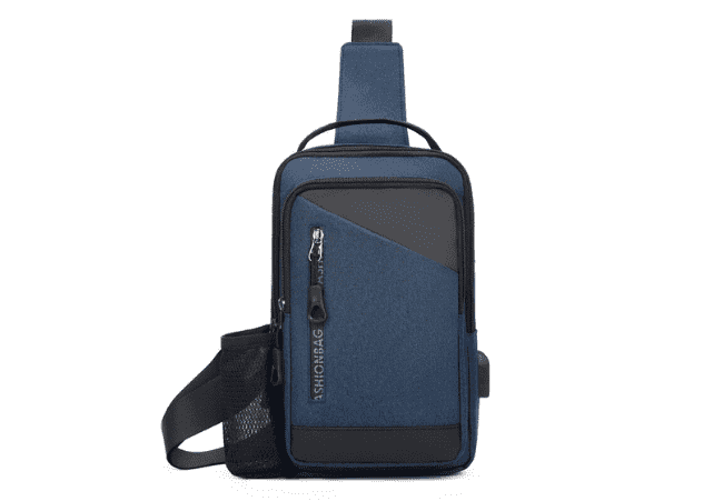 Remoid Men's Blue Chest bag