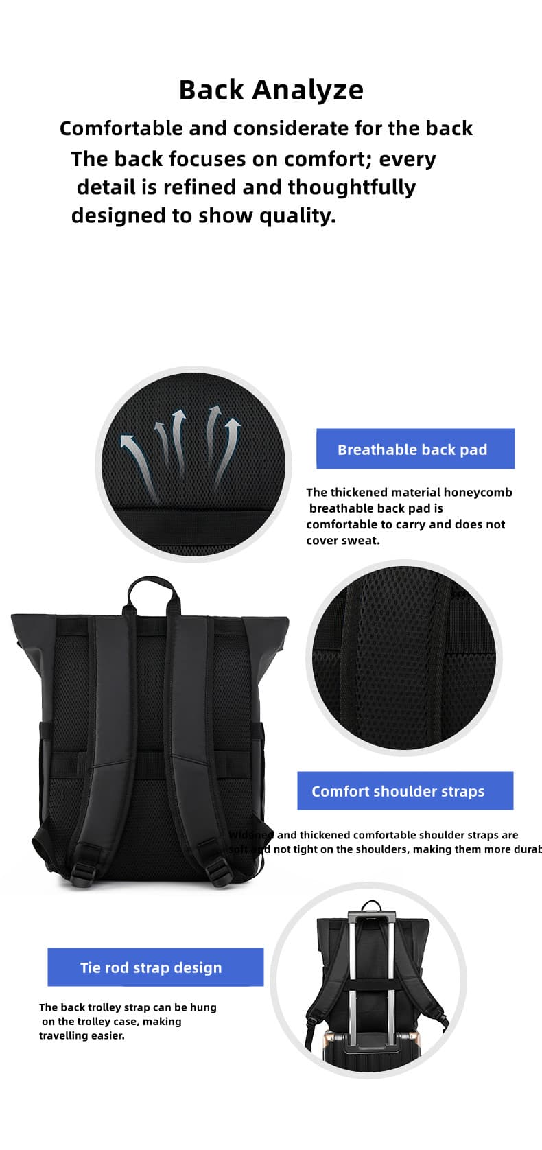WDLY-508 Breathable Back Pad