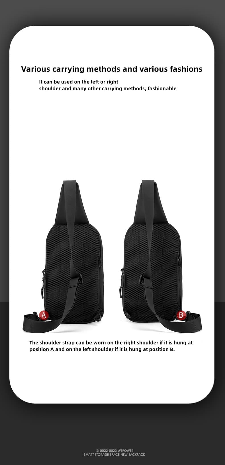 HS-1265 Various Carrying Methods