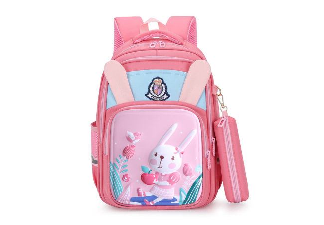 Pink Cartoon Backpacks For Kids
