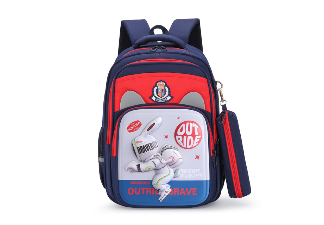 Red Cartoon Backpacks For Kids