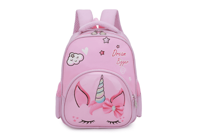 Light Pink Kindergarten School Bag