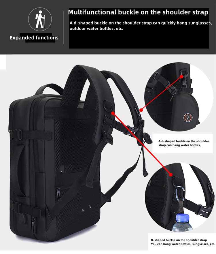SJL-1160 D-Shaped Buckle On The Shoulder Strap