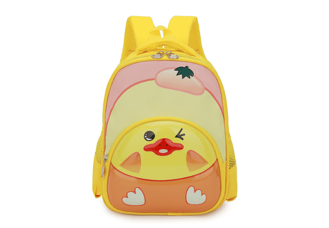 Yellow Kindergarten School Bag