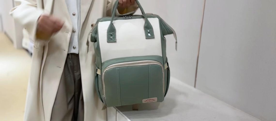 Waterproof Diaper Bag Video Cover