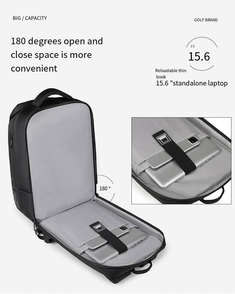 180° Opening and Closing Design