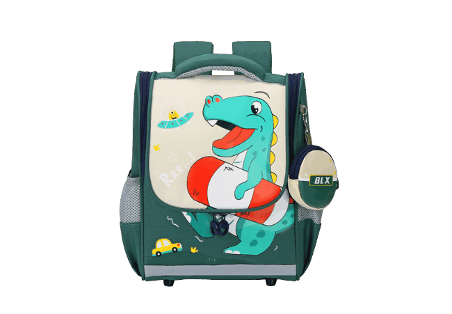 Cute Green Kids Backpacks