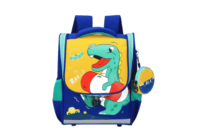 Cute Light Blue Kids Backpacks