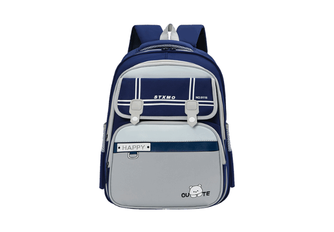 Stylish Drak Blue Kids Backpacks