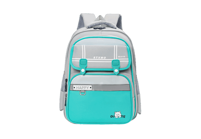 Stylish Gray And Blue Kids Backpacks
