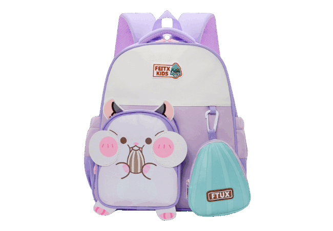 Lightweight Unisex Purple Kids Backpack