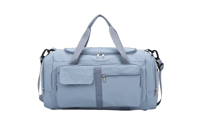 Blue Foldable Travel Bag
