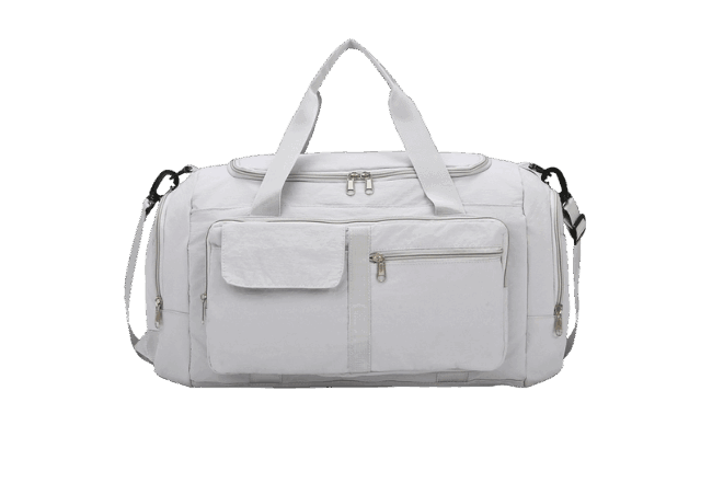 Gray Foldable Travel Bag