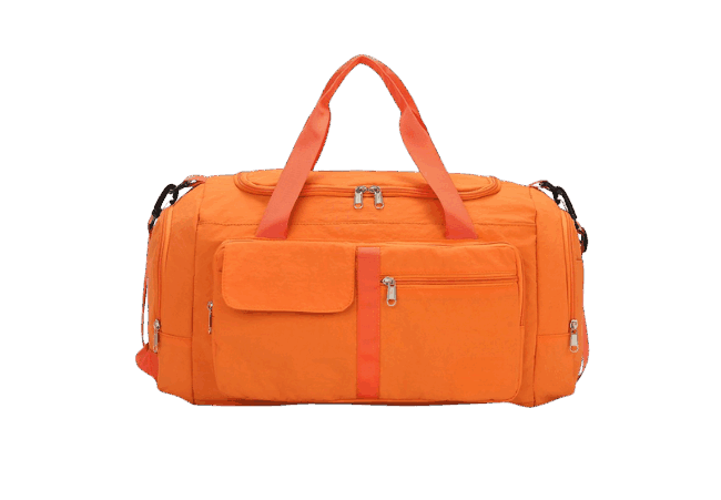 Orange Foldable Travel Bag