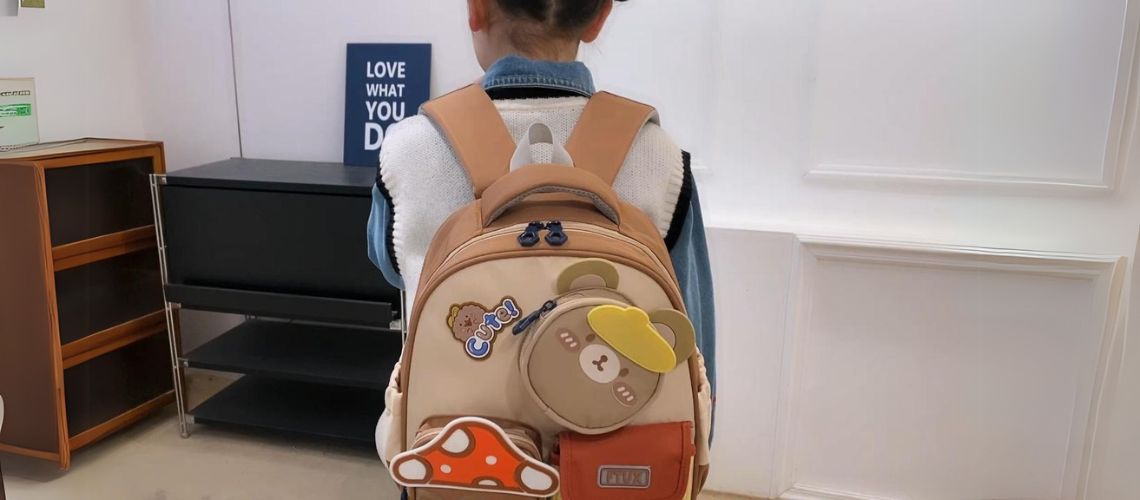 Waterproof Kids Backpack Video Cover