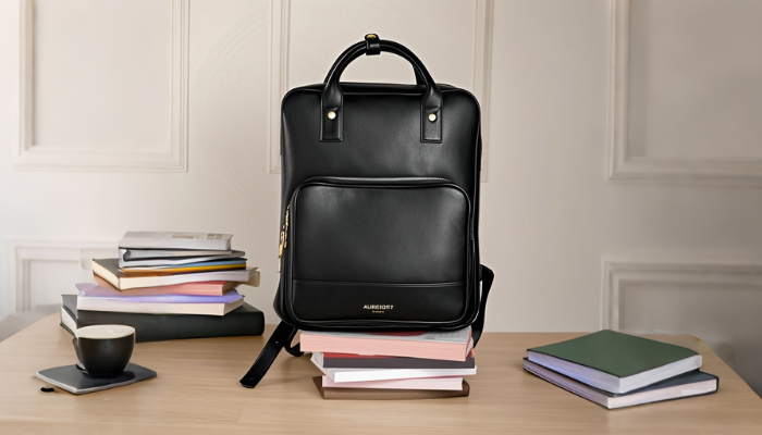 Backpack Leather Handle