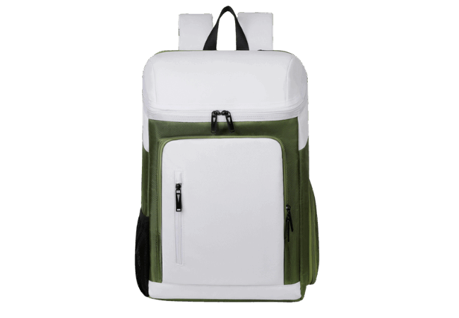 Custom Green Waterproof Tennis Backpack
