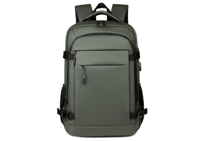Green Stylish Travel Laptop Backpack