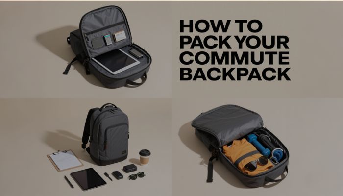 How to Pack Your Commute Backpack