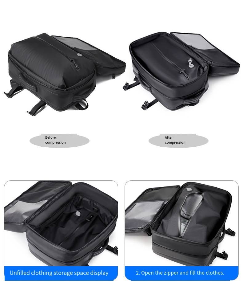 Wholesale Custom PU Vacuum Backpack