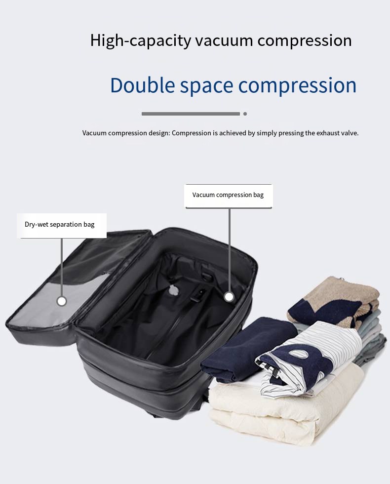 Vacuum Compression Backpack