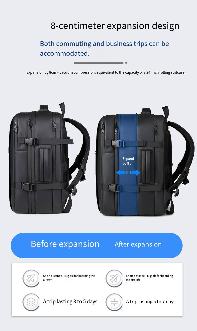 Vacuum Compression Backpack