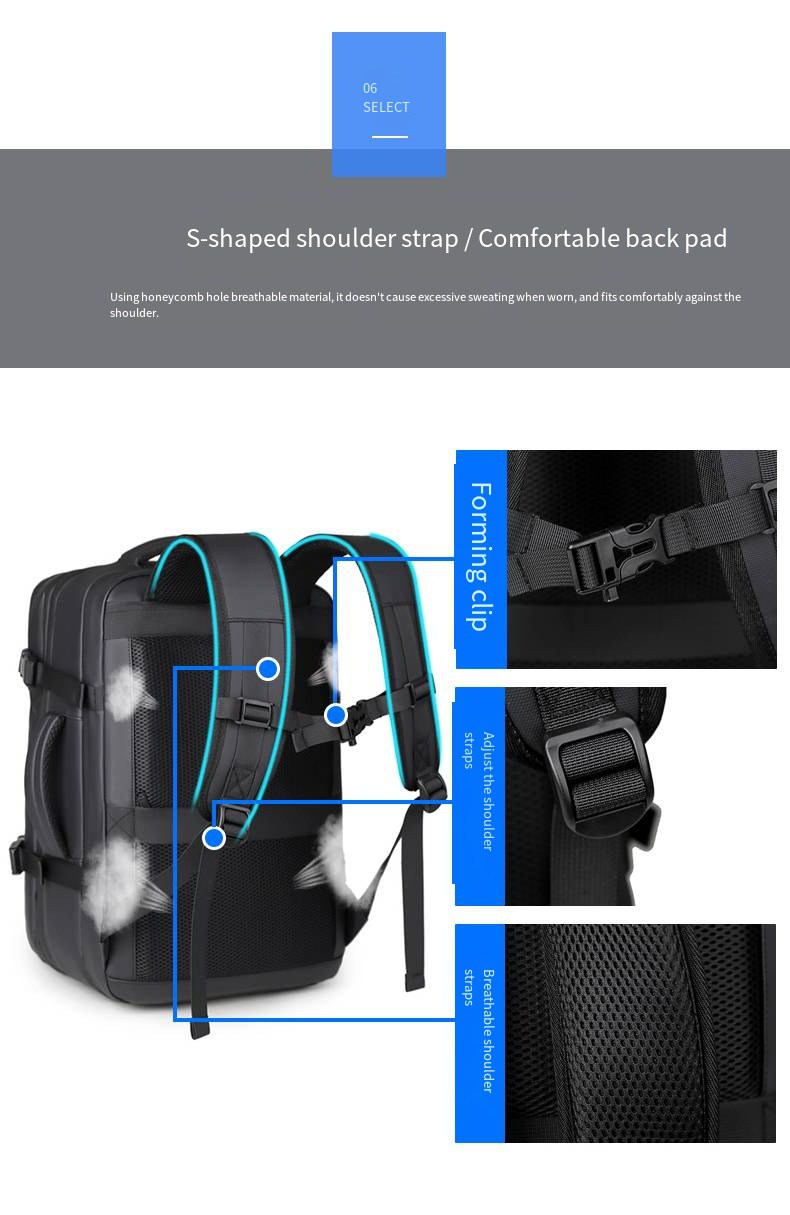 Wholesale Custom PU Vacuum Backpack