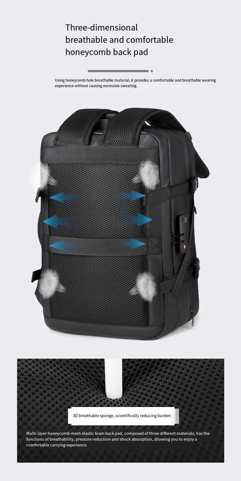 Vacuum Compression Backpack