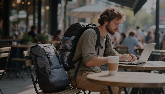 Vacuum Compression Backpacks for Digital Nomads