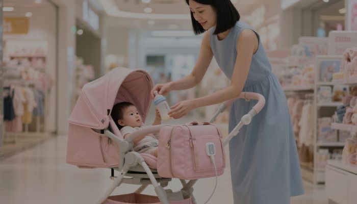 Diaper Bag Stroller Combination