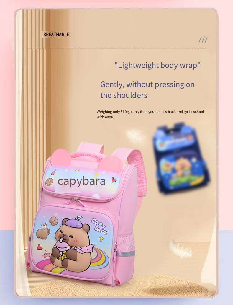 Fashion Cute Monster Kindergarten Custom logo Children Bag