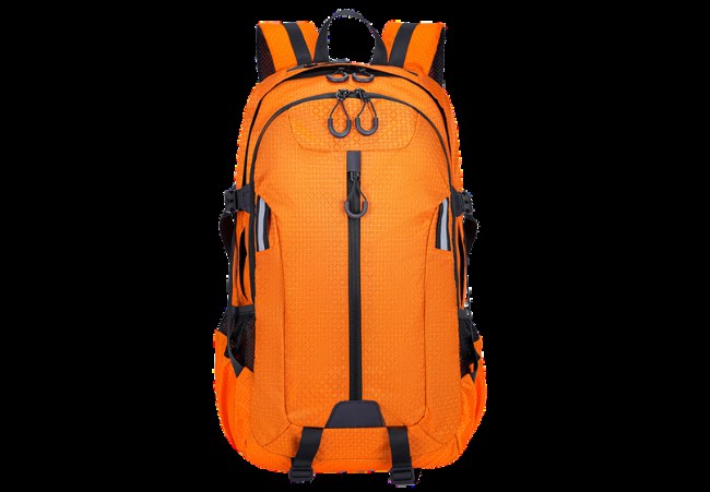 Orange Large Capacity Outdoor Climbing Camping Hiking Backpack