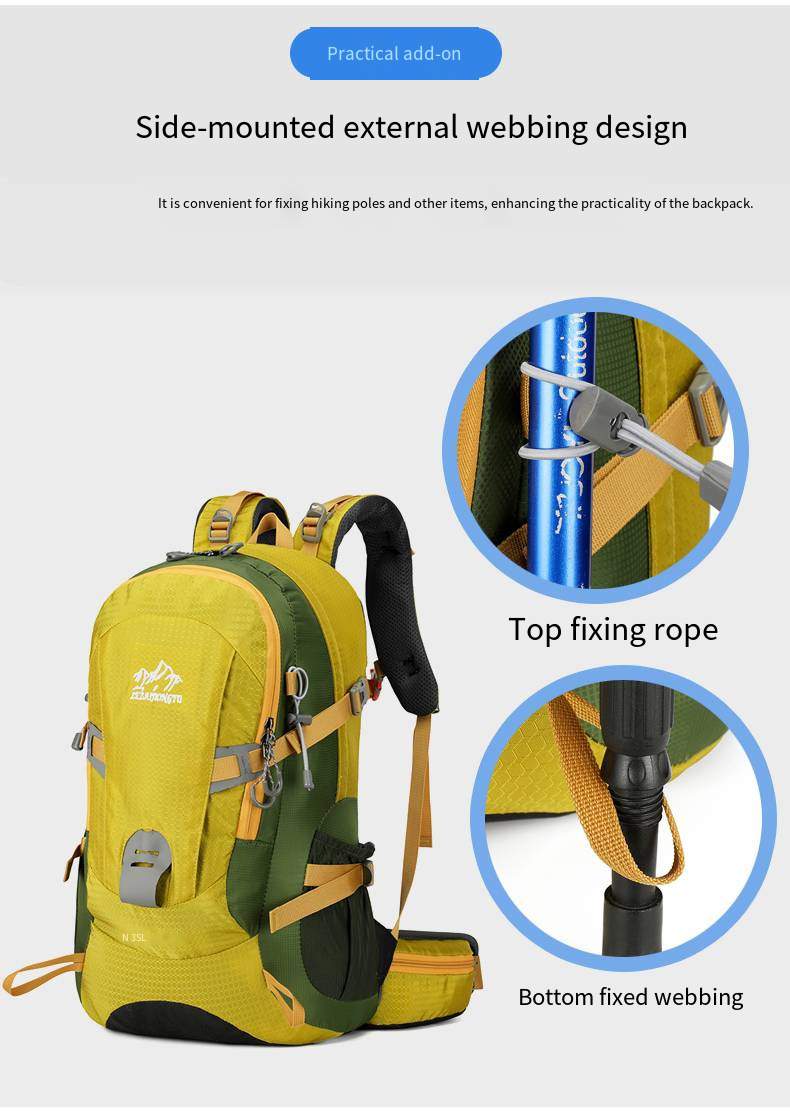TH-6610 Side-Mounted External Webbing Design