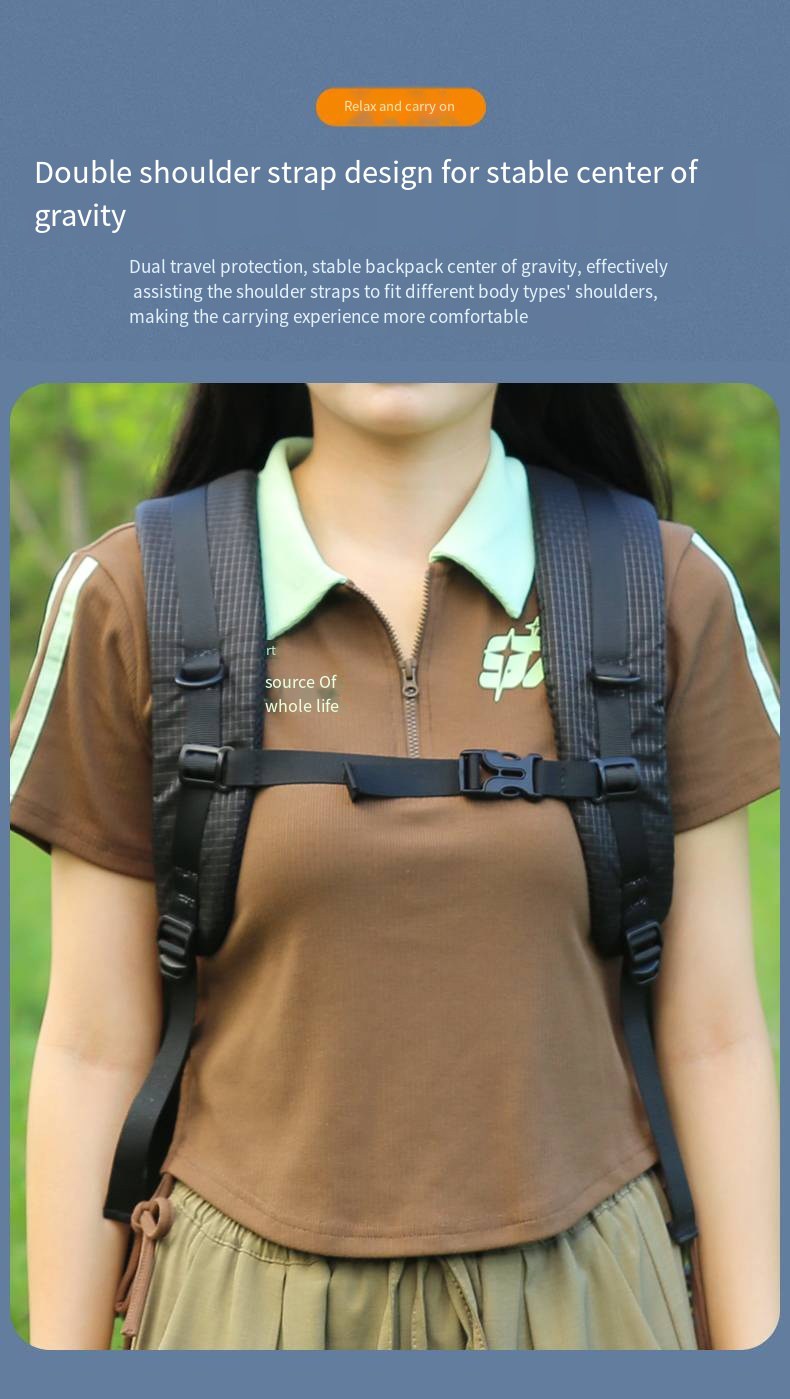ZM-1737 Double Shoulder Strap Design