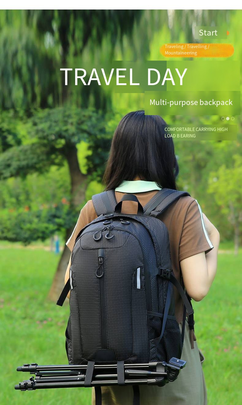 ZM-1737 Large Capacity Outdoor Climbing Camping Hiking Backpack